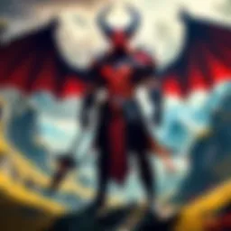 Intricate fantasy world of 'Tales of Demons and Gods'
