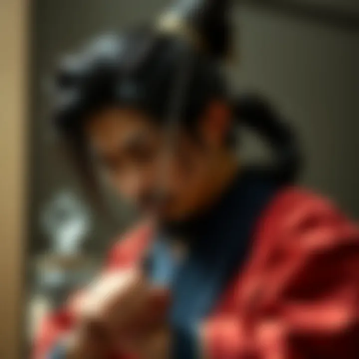 Showcasing a finely crafted Japanese piece