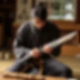 Traditional tools used in Japanese craftsmanship