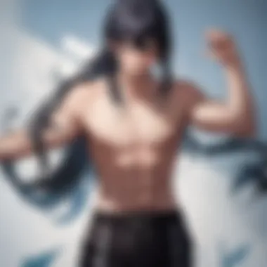 Artistic representation of a pivotal moment in 'The Boxer', emphasizing the storytelling techniques used.
