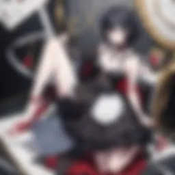 Detailed view of voice actors in studio