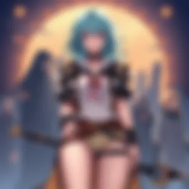 Character archetypes in harem games illustrated