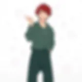 A scene showcasing the voice actors during a recording session for the English dub.