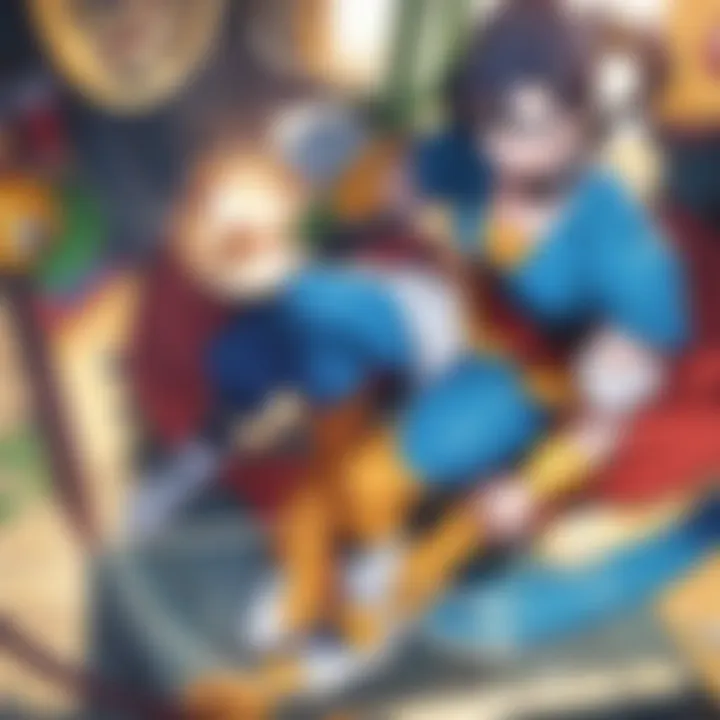 Visual representation of iconic power-ups and their significance.