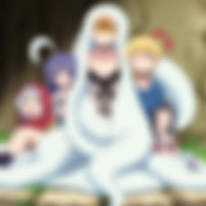 Supporting Characters: A Diverse Ensemble A collage of key supporting characters from the series