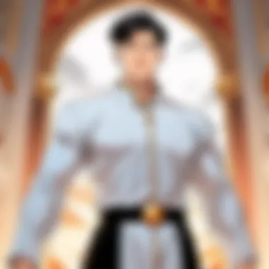 Artistic depiction of the diverse cast of characters in 'Tower of God'