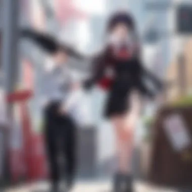 Captivating Animation Style of UQ Holder Dramatic scene from UQ Holder highlighting its animation style