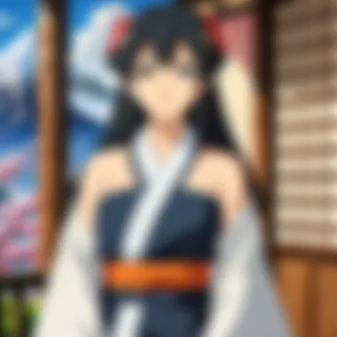 Cultural Insights Gained from Anime A visual representation of Japanese culture depicted in anime art