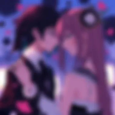 Character portrayal of Yuki Cross with an emotional expression