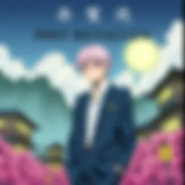 Visual depiction of thematic elements in Wakamatsu's manga