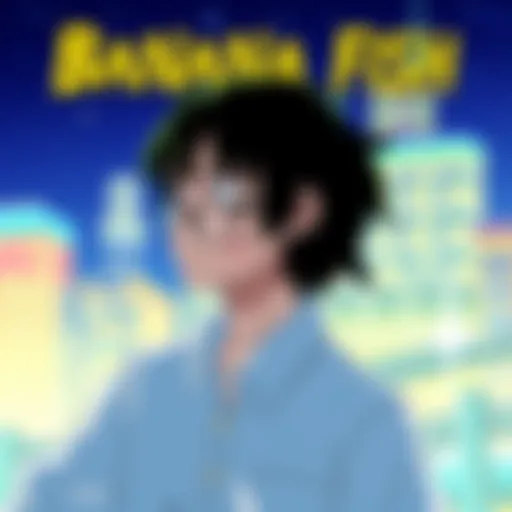 Vibrant Animation in Banana Fish A captivating scene from Banana Fish showcasing vibrant animation.