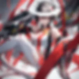 An illustrative overview of the Monogatari series characters