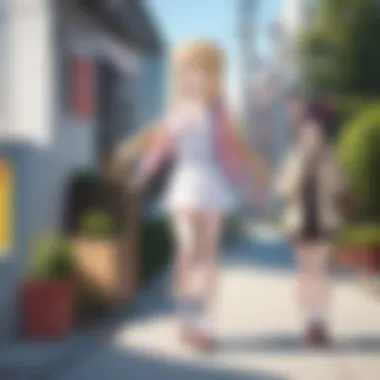 Cherished Character Moments Key characters from Non Non Biyori enjoying a carefree moment