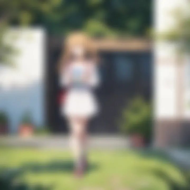 Visual representation of streaming platforms featuring Non Non Biyori