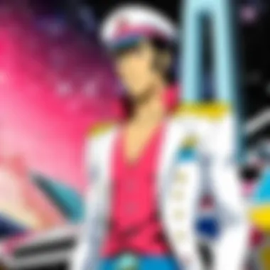 Cultural Impact of Space Dandy Illustration showcasing the cultural impact of Space Dandy among fans