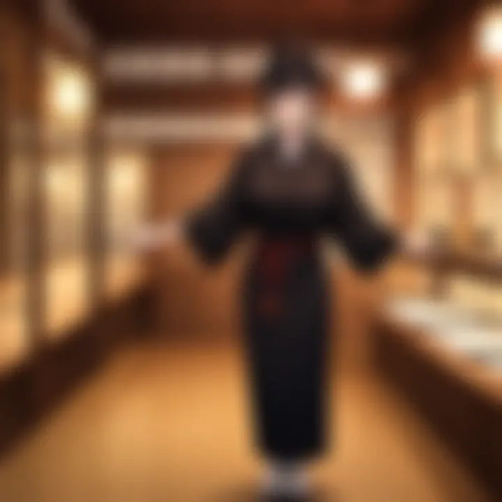 A traditional Japanese izakaya setting featuring yakitori on the menu
