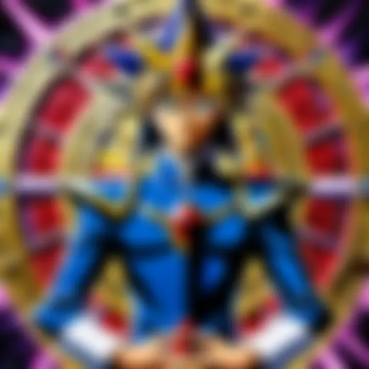 A detailed illustration of the Millennium Puzzle, symbolizing friendship and destiny.