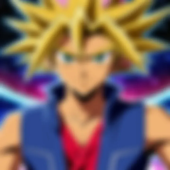 An emotional moment highlighting the bond between Yugi and his friends.