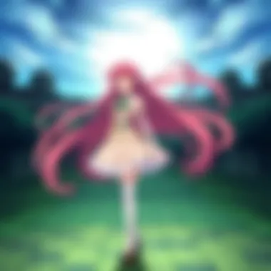 Key character dynamics in Zero No Tsukaima