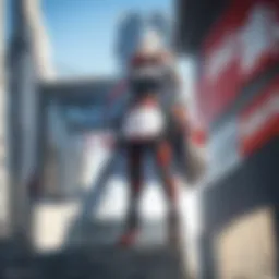 A captivating scene from the Zoids anime showcasing intricate mecha designs.